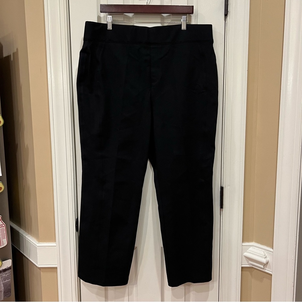 SPANX Supersmooth Perfect Fit Ponte Straight Pants 3X Black High Waist #20254Q